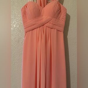 Dancing Queen Peach Dress XS